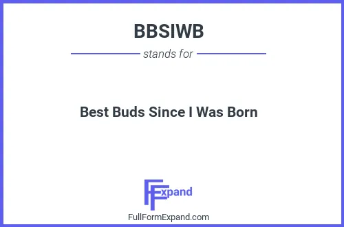 Full form of BBSIWB