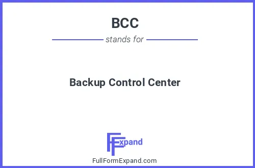 Full form of BCC