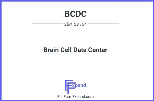 Full form of BCDC
