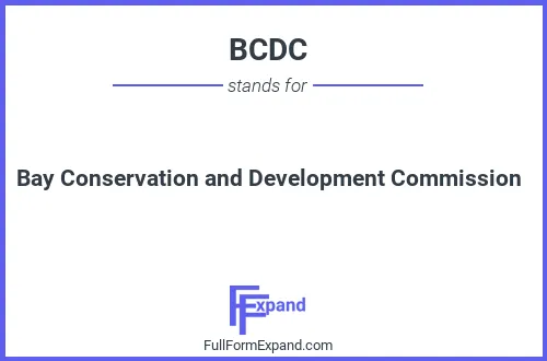 Full form of BCDC