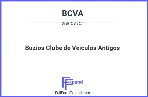Full form of BCVA