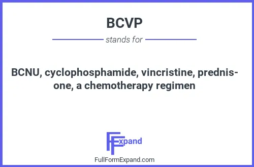 Full form of BCVP