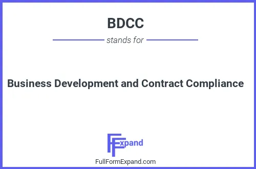 Full form of BDCC