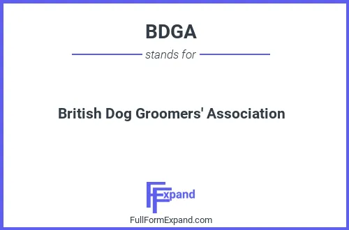 Full form of BDGA