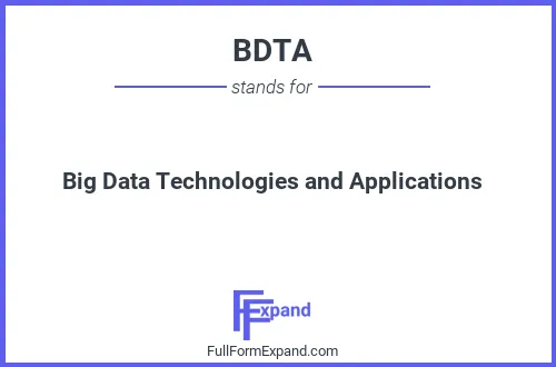 Full form of BDTA