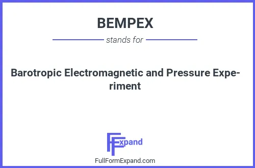 Full form of BEMPEX