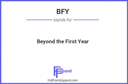 Full form of BFY