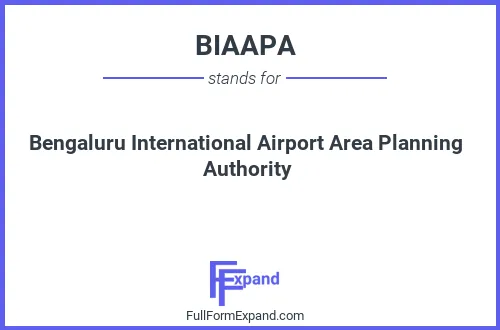 Full form of BIAAPA