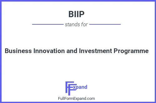 Full form of BIIP