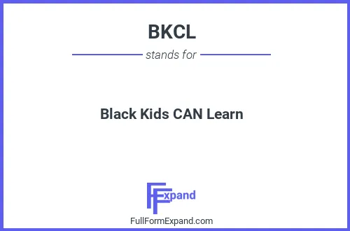 Full form of BKCL