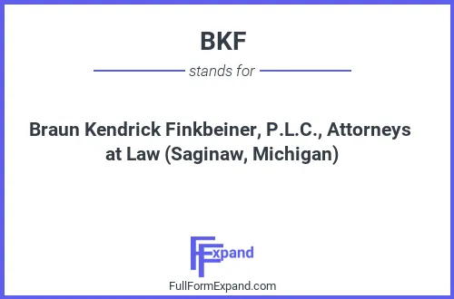 Full form of BKF
