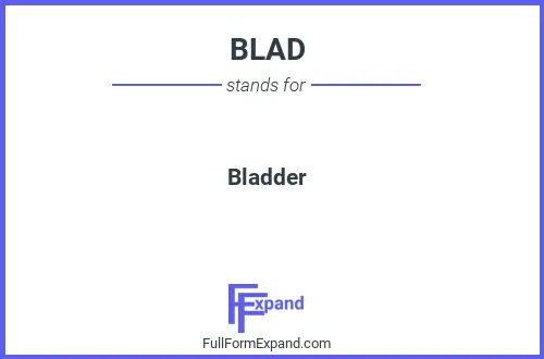Full form of BLAD