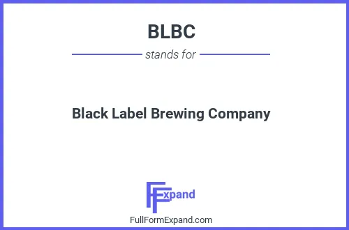 Full form of BLBC