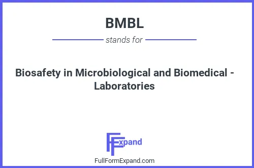 Full form of BMBL