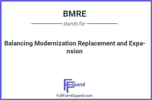 Full form of BMRE