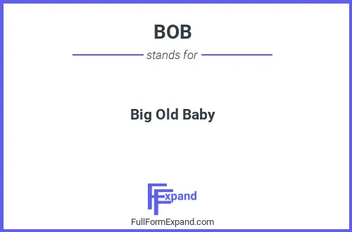 Full form of BOB