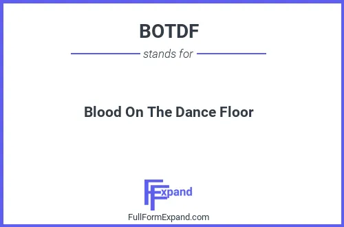 Full form of BOTDF