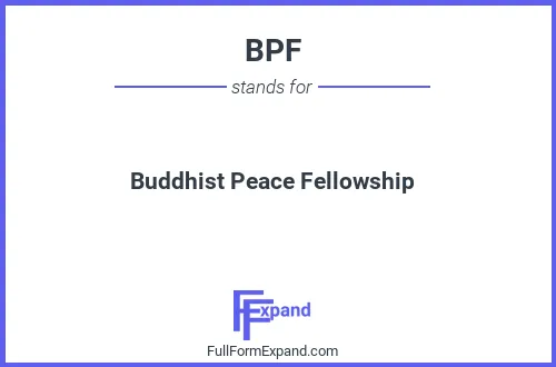 Full form of BPF