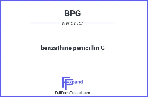 Full form of BPG