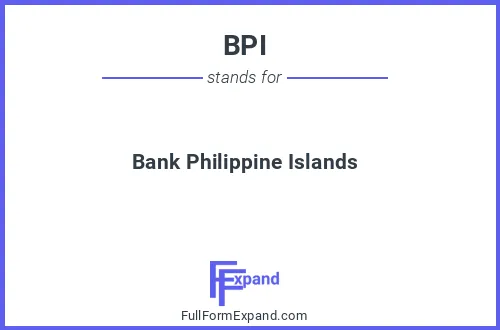 Full form of BPI