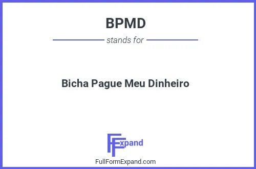 Full form of BPMD