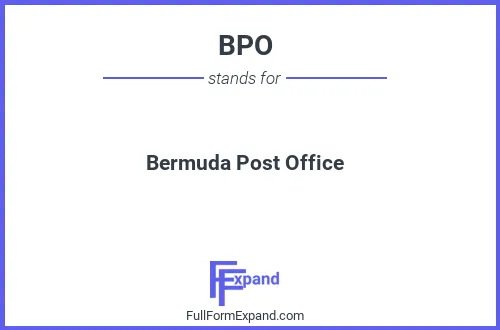 Full form of BPO