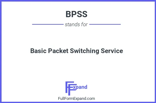 Full form of BPSS