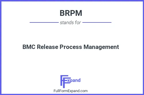 Full form of BRPM