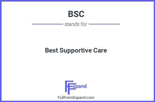 Full form of BSC