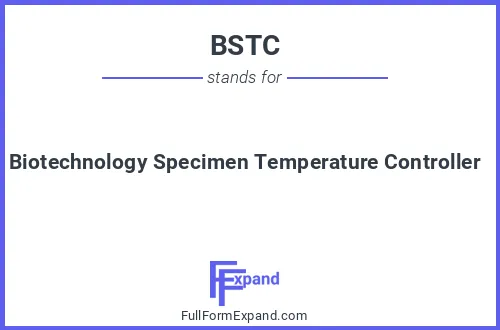 Full form of BSTC