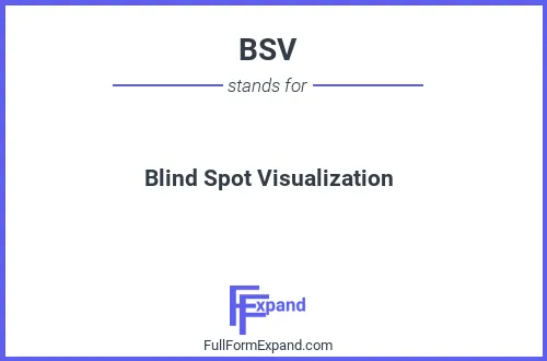 Full form of BSV