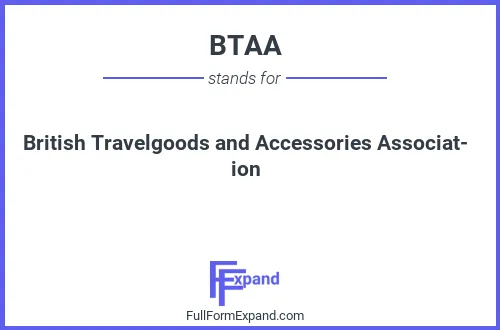 Full form of BTAA