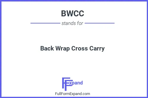 Full form of BWCC