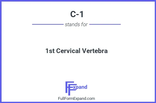 Full form of C-1