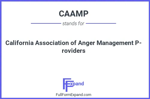 Full form of CAAMP