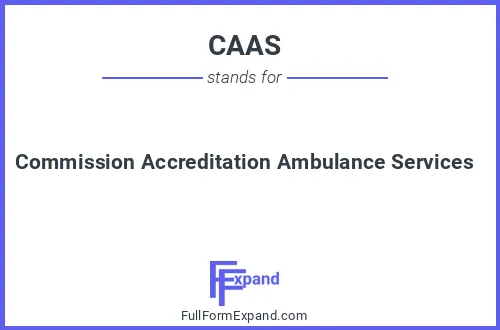 Full form of CAAS