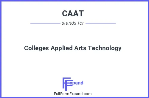 Full form of CAAT