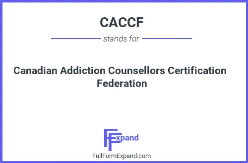 Full form of CACCF