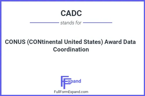 Full form of CADC