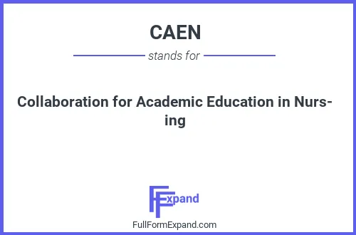 Full form of CAEN