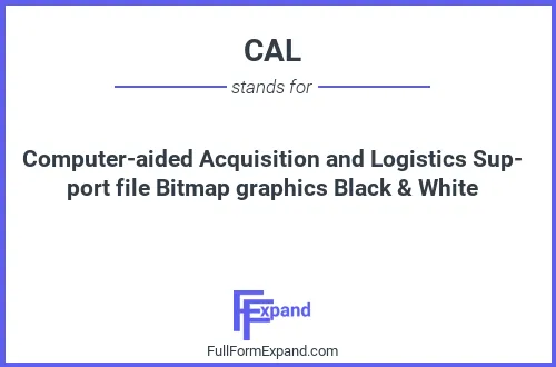 Full form of CAL