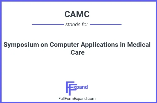 Full form of CAMC
