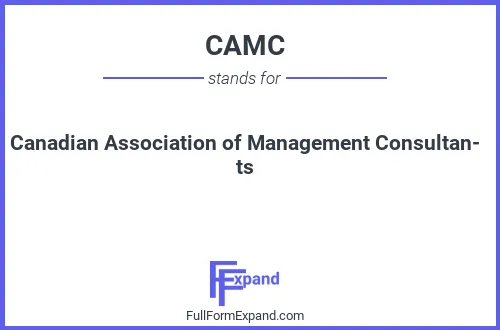 Full form of CAMC