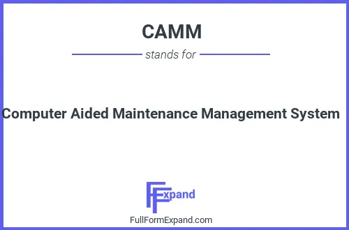 Full form of CAMM