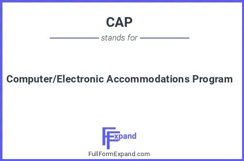 Full form of CAP