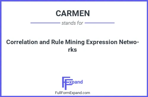 Full form of CARMEN