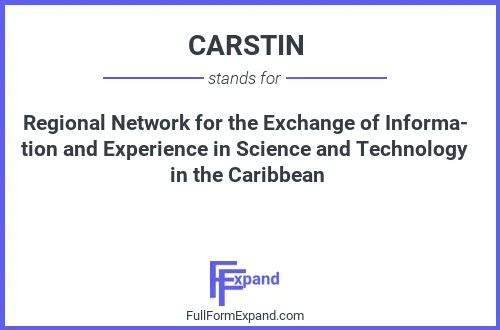 Full form of CARSTIN