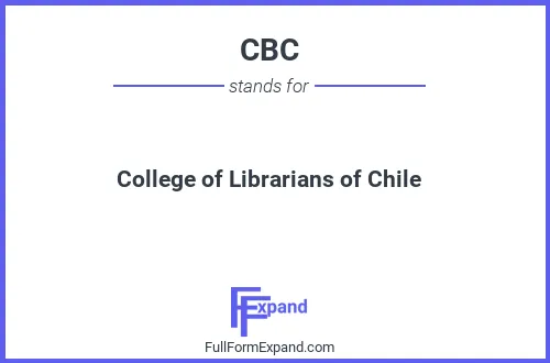 Full form of CBC