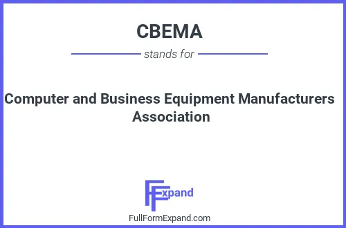 Full form of CBEMA