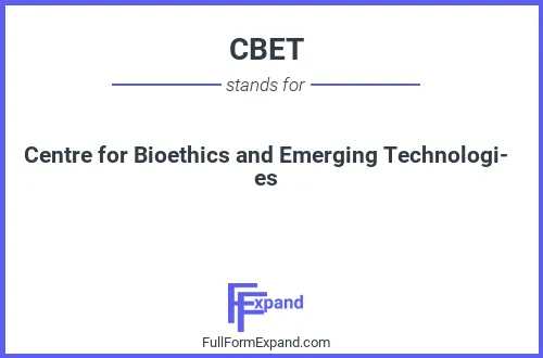 Full form of CBET